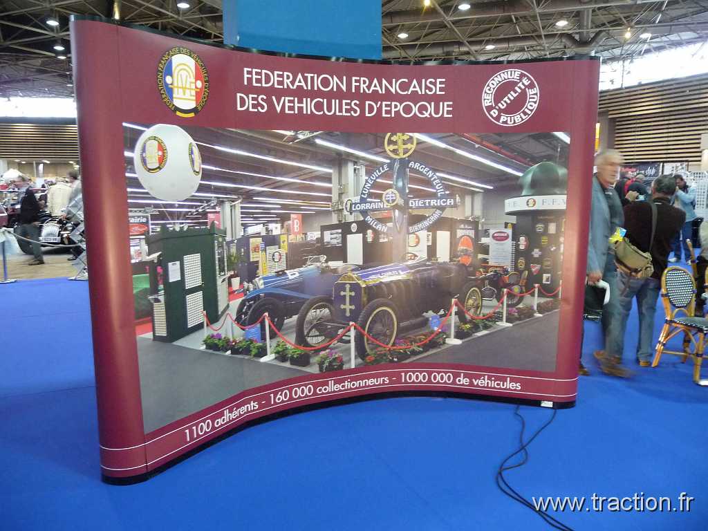 2011_epoquauto (33).jpg - 05/11/2011 - 69000 LYON - EPOQU'AUTO - 33ème Salon International Autos & Motos Anciennes - Stand FFVE